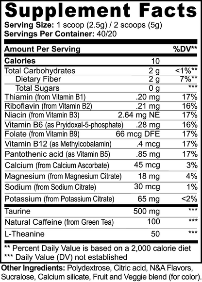 Energy Powder (Fruchtpunsch)